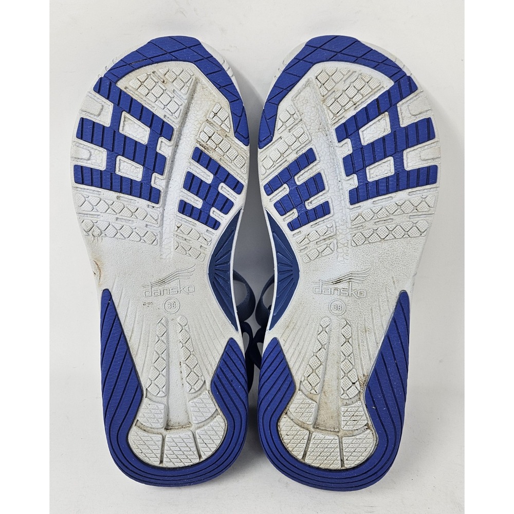 Dansko Racquel EVA Sport Strap Sandals, Blue, Women's Sz 7.5/8 (38), EUC! - Picture 5 of 10
